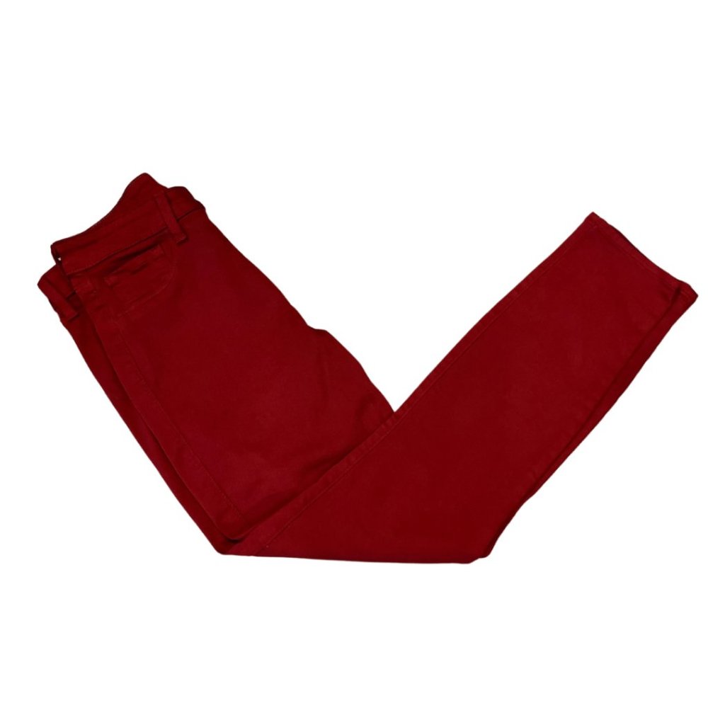 L'AGENCE burgundy skinny jeans size 27